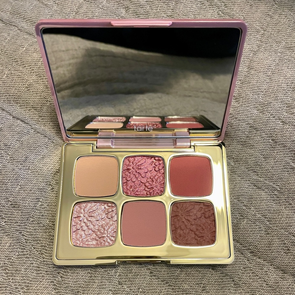 NEW Tarte Maracuja Juicy Amazonian Clay Eyeshadow Palette Flirty Pinks & Roses